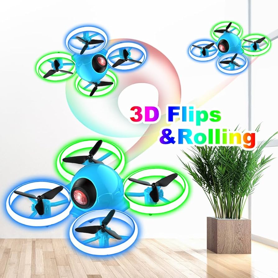 Amazon.com: Dwi Dowellin Mini Drone for Kids, 4.9 Inch Small